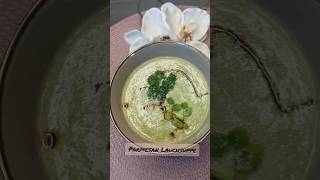 suppe lauchsuppe soup lauch leak food rezept recipe easyrecipe cooking [upl. by Abehs]