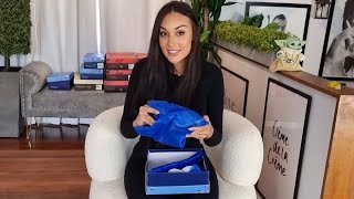 Ashley Unboxes Black Clear Fabulicious Lip 101 High Heel Mules With Hologram Cushion Sole [upl. by Adnuhsed]