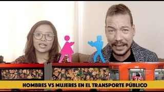 Hombres VS Mujeres en el transporte público [upl. by Strickler]