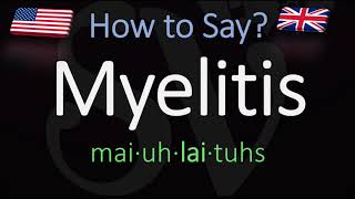 How to Pronounce Myelitis CORRECTLY Meaning amp Pronunciation [upl. by Brott]