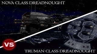 Nova Class Dreadnought vs Truman Class Dreadnought  Babylon 5 and The Expanse [upl. by Allys]