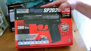 sig sauer sp 2022 kwc swiss arms repack cybergun [upl. by Werdma69]