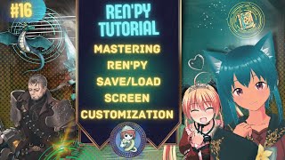 Customizing SaveLoad Screens in RenPy A StepbyStep Guide [upl. by Hickie]