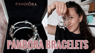 I MIEI BRACCIALI PANDORA 2020  WHATS ON MY PANDORAbracelets and charms  Giorgia [upl. by Ycnej]