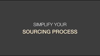 Simplifying Your Strategic Sourcing Process [upl. by Nylisoj]