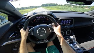 2024 Chevrolet Camaro ZL1 POV Drive Impressions and ASMR [upl. by Yojal908]