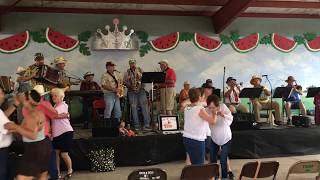 Band playing in Luling TX for the Watermelon Thump festival  2017 [upl. by Ardnuaed]