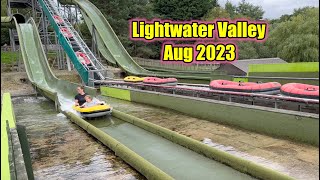 Lightwater Valley vlog Aug 2023 [upl. by Perot]