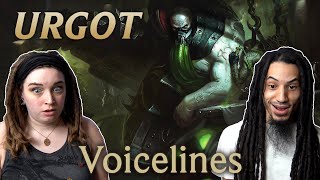 Arcane fans react to Urgot Voicelines  League Of Legends [upl. by Vincents]