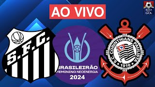 SANTOS 1 X 3 CORINTHIANS  BRASILEIRÃO FEMININO  QUINTA RODADA  VILA BELMIRO [upl. by Alicec]