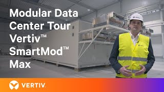 Prefabricated Modular Data Center Tour  Vertiv™ SmartMod™ Max [upl. by Ades]