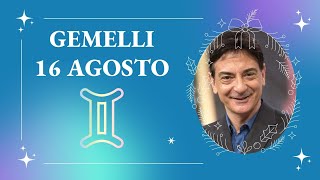 Gemelli ♊️ Loroscopo di Paolo Fox  16 Agosto 2024  Quando si dice viaggio… è viaggio [upl. by Ashman115]