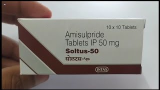 Soltus50 Tablet  Amisulpride Tablets  Soltus 50mg Tablet Uses Side effects benefits dosage Review [upl. by Sarajane]