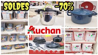 AUCHAN🎊SOLDES 70 120123 auchan soldes bonplan arrivagesauchan promotion soldes2023 [upl. by Nahtan]