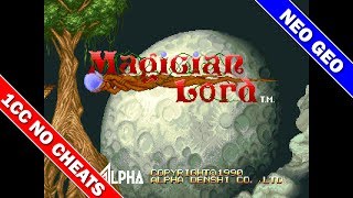 Magician Lord 1CC ARCADE NEO GEO  マジシャンロード [upl. by Bigner]