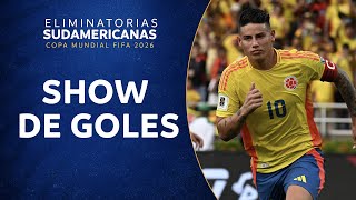 TODOS LOS GOLES  FECHA 8  ELIMINATORIAS SUDAMERICANAS [upl. by Karlene]