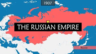 The Russian Empire  Summary on a map [upl. by Asirap]