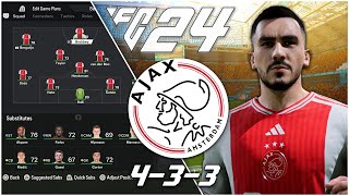 Francesco Farioli Ajax Tactics Recreated  EA FC 24 [upl. by Accire7]