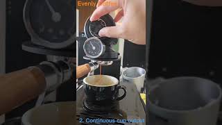 Evenly Automatic Portable Italian Electric Coffee Brewer Machine Pump Espresso Coffee Maker [upl. by Takeshi905]