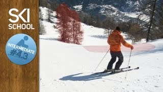 Intermediate Ski Lesson 43  Line Choice [upl. by Kcirted938]