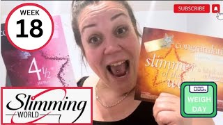 SLIMMING WORLD Week 18 weighins slimmingworld weightlossjourney weightlossjourney [upl. by Lede315]