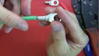 Tutorial How to crimp connectors strip wire and use heat shrink [upl. by Sivartal]