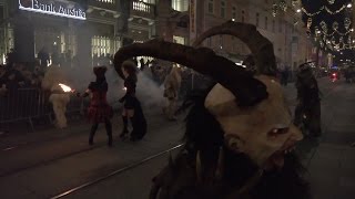 KrampusPerchtenlauf in Graz 2016 Lumia 950 [upl. by Thun799]