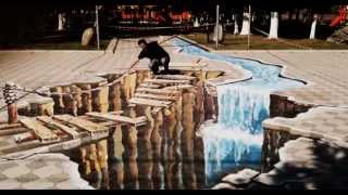 3D Street Art Illusion  Making of and RESULT [upl. by Neenej]