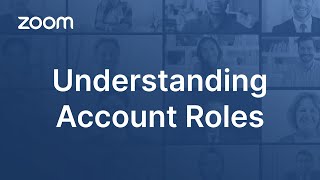 Understanding Zoom Account Roles [upl. by Egoreg]