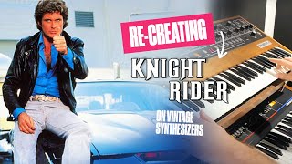 Theme from Knight Rider  Recreation [upl. by Hameerak388]