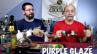 Purple Glaze 360 Glazed Donut Vodka Recipe [upl. by Solotsopa211]