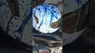 Helmet full printed wrapping modified [upl. by Ripp]