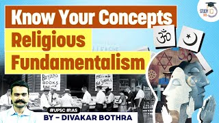 What is Religious Fundamentalism Key Concepts for UPSC Exam  Sociology Optional  StudyIQ IAS [upl. by Aara]