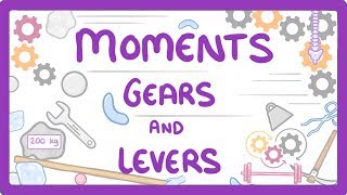 GCSE Physics  Moments  Gears and Levers 47 [upl. by Johnna]