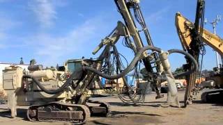 Ingersoll Rand ECM 690 Rock Drill 2 [upl. by Anires]