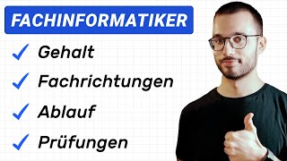 Die Fachinformatiker Ausbildung einfach erklärt [upl. by Wulf]