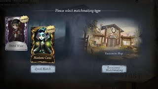 Identity V  PLAYING ON THE NEW MAP FOR THE FIRST TIME  Why is it SO BIG  Rare Skins Gameplay [upl. by Nwahshar]