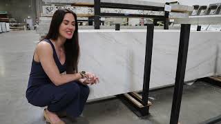 Quartzite Countertop Color White Macaubas [upl. by Nisbet]