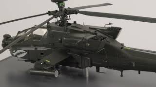 Apache 124 scale model kit [upl. by Acinnor]