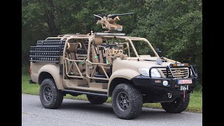 Eurosatory 2018 Hornet Special Operations Off Road Fire Engine SOV [upl. by Yuri]