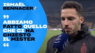 quotABBIAMO LAVORATO BENEquot Milan v Napoli 10  UEFA Champions League  Intervista a Bennacer [upl. by Klarika]