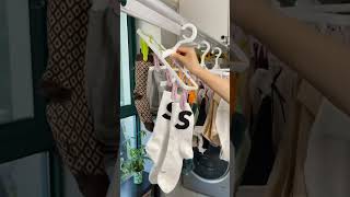 Folding Drying Rack With Clips l Product Link in Biogadgetsviralgagetsdarazshortsshortvedios [upl. by Yager]