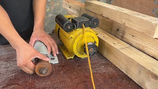 Woodshop Transformation How to Build a Wooden Table Saw for Compact Workshops [upl. by Serene]