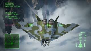 Ace Combat 7 Multiplayer  FB22  Strike Raptor Final Round [upl. by Malo]