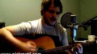 Chase This Light  Jimmy Eat World  acoustic cover by Nick Motil [upl. by Kentigera]