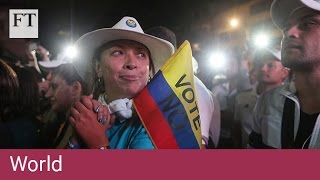 Colombia rejects Farc peace deal  FT World [upl. by Amitie170]