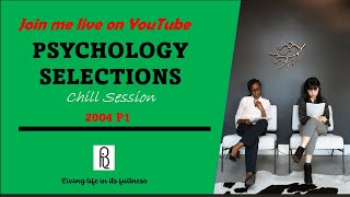 Psychology Selections in South Africa  Live Session with Dr T [upl. by Ennairb91]