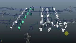 Electrical substation Process of bus transfer  Electrical Power generation to distribution [upl. by Ciro81]