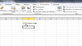 Cómo Insertar Casillas de verificación en Excel [upl. by Akemyt88]