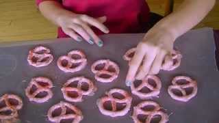 How To Easy Chocolate Covered Pretzels [upl. by Choong]